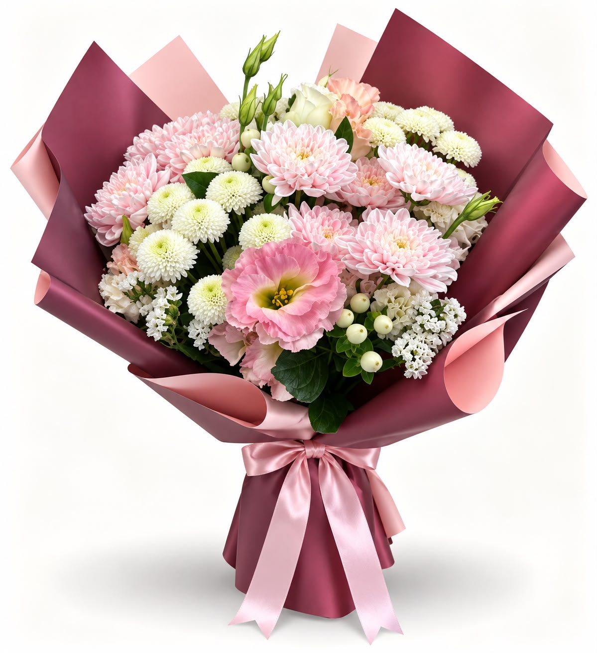 Pembe Bahar Buketi